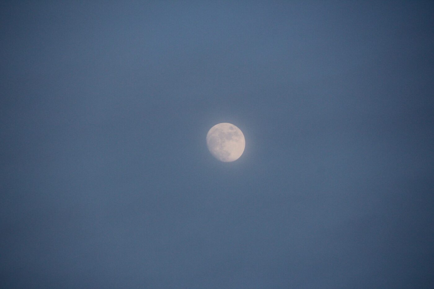 Full moon and scattered stars in a clear night sky – serene lunar scene - nbcreations