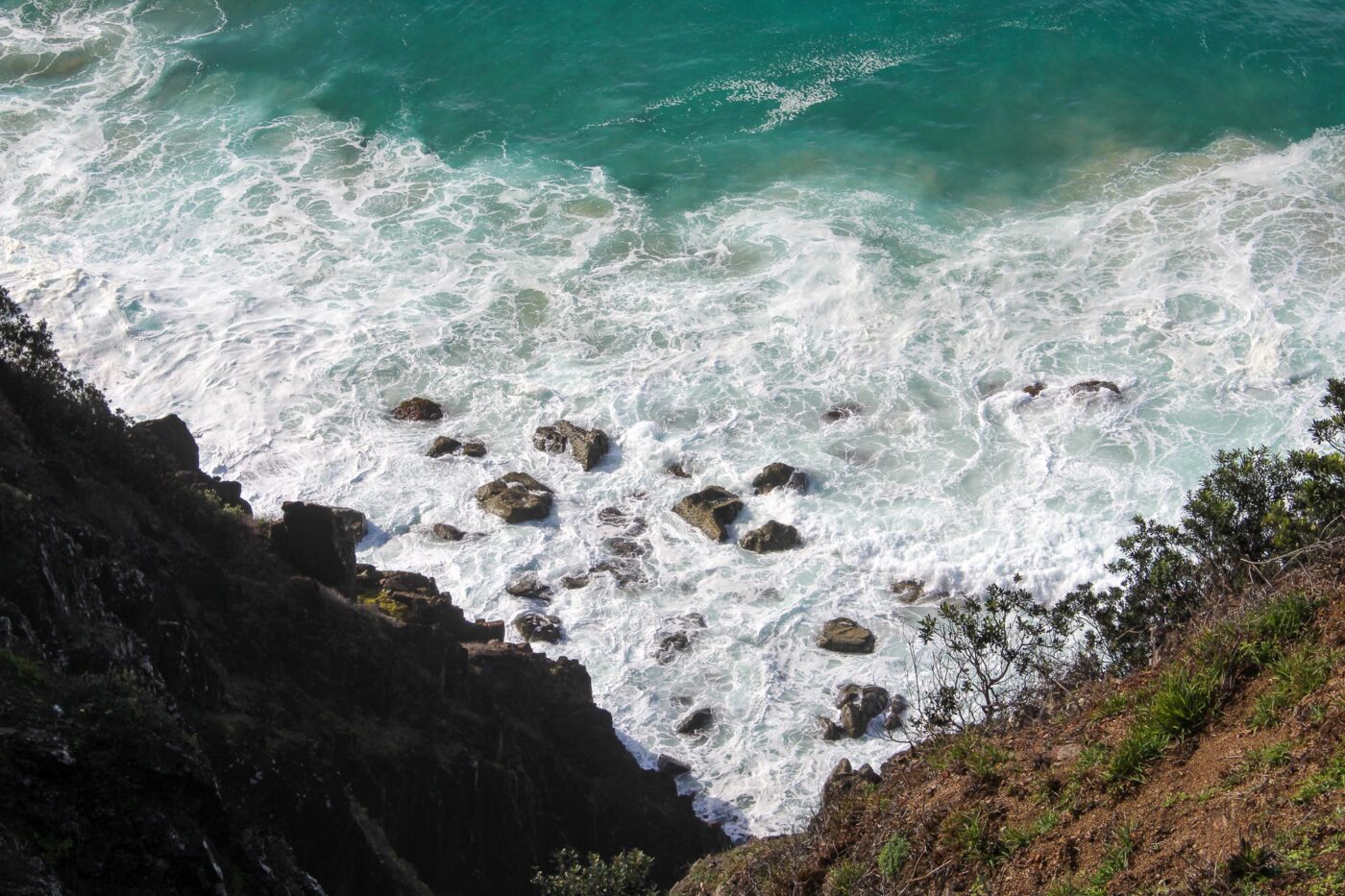 Choppy sea under clear sky with bright sunlight – lively ocean surface - nbcreations