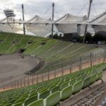 Olympic Stadium field in Munich from 1972 Games – historical sports venue - nbcreations